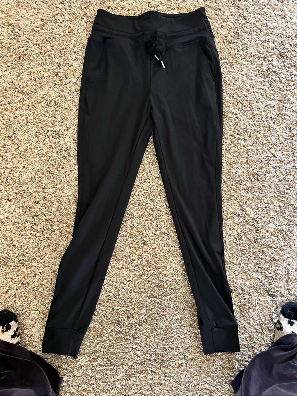 Black Jogger Pants - Comfortable Everyday Wear